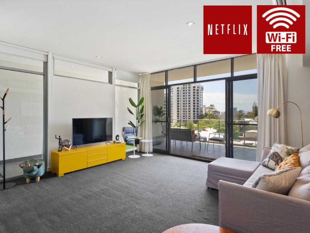 2Bdrm Skyline Views - Prime For River, Waca, Optus Stadium Perth Eksteriør billede